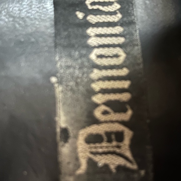 Rare Vintage Demonias Charade-8 platform velvet heels - Picture 2 of 6